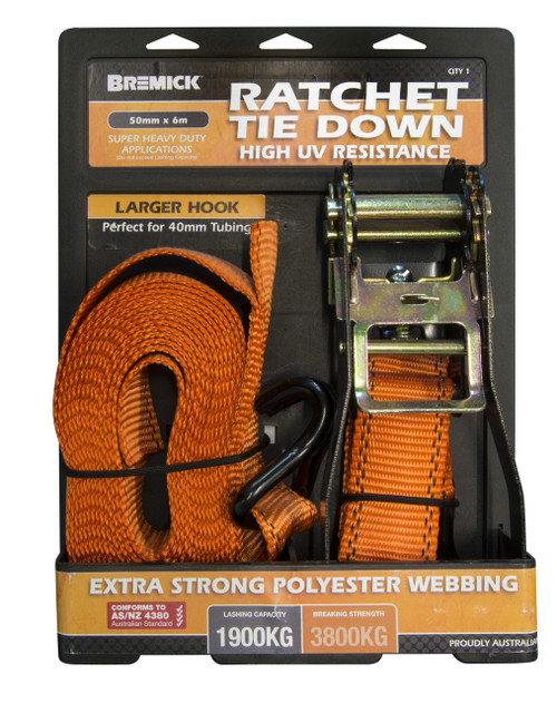 Ratchet Heavy Duty 50mm X 6m