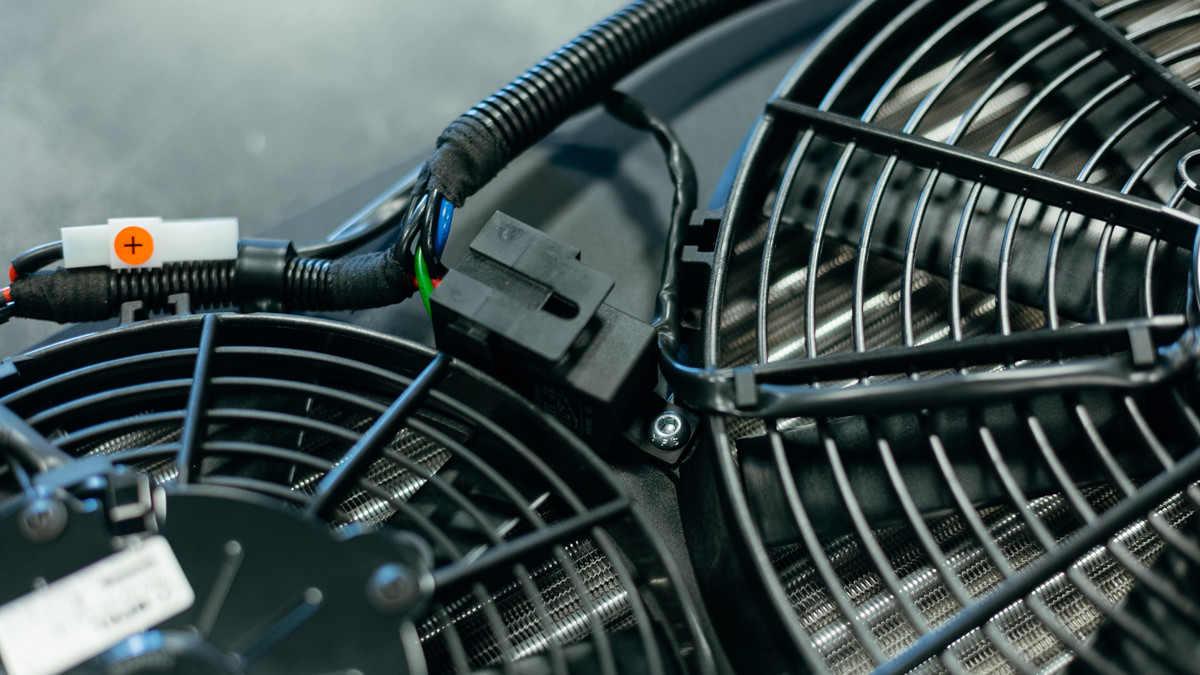 Spal Dual Fan Wiring Harness