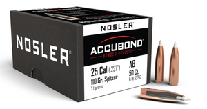 25 Caliber 110gr AccuBond (50ct) 25 Caliber 110gr AccuBond (50ct)