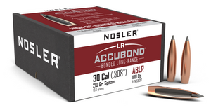 30 Caliber 210gr AccuBond Long Range (100ct) 30 Caliber 210gr AccuBond Long Range (100ct)