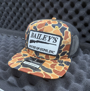 Bailey's House of Guns Hat - Orange Camo