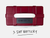 TURTLEBOX GEN 3 - Gameday Series: Maroon & White