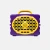 Turtle Box Purple & Gold