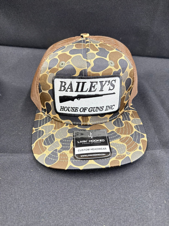Bailey's House of Guns Hat - Woodland