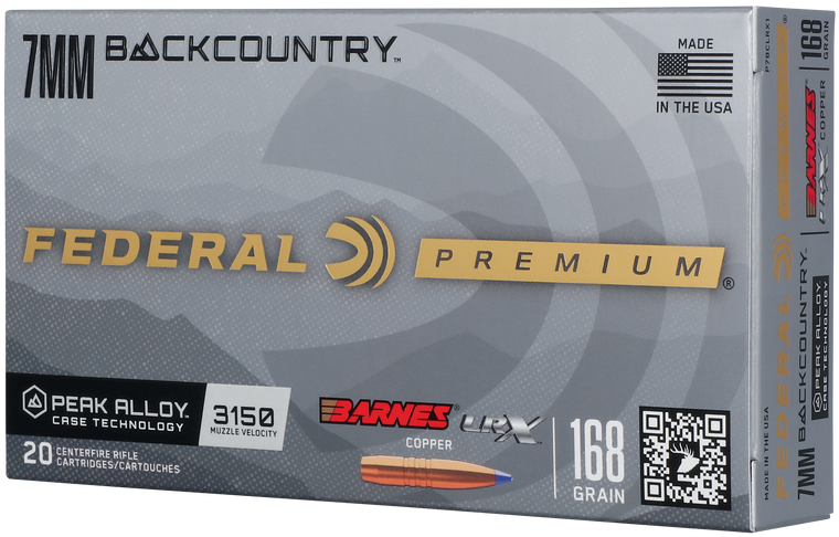 Federal 7mm BackCountry 168gr
