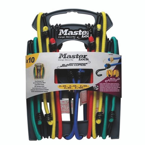Master Lock Twin Wire Bungee Organiser - 10 Piece set