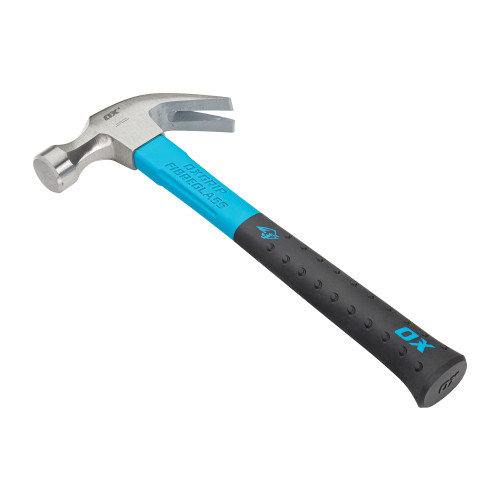 OX Pro Fibreglass Claw Hammer 20oz