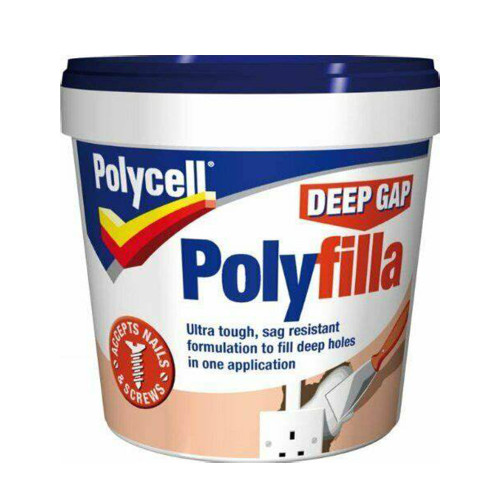 Polycell Deep Gap Polyfilla 1 Ltr Tub