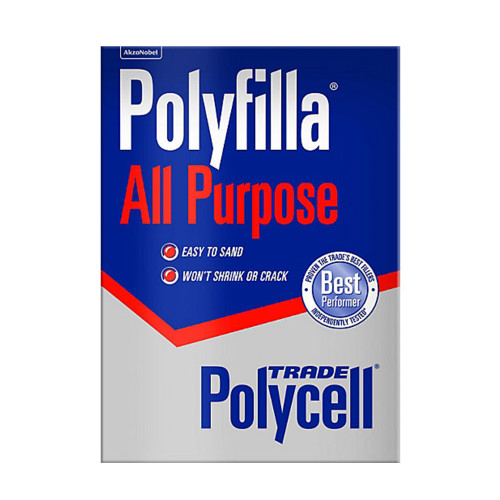 Polycell Trade All Purpose Polyfilla Powder 2Kg