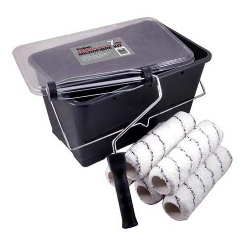 Prodec 7 Piece 9'' X 1.75'' Microfibre Scuttle Kit
