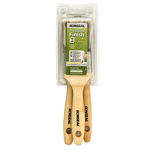 Ronseal Precision Finish Brush (Pack 3)