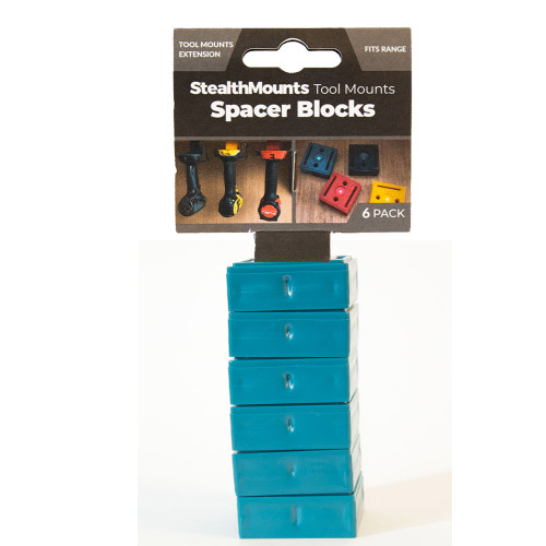Stealth Mount BLUE StealthMounts Tool Spacer (12mm)for LXT - 6 Pack