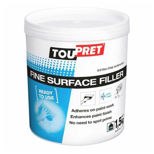 Toupret Fine Surface Filler 1.5kg