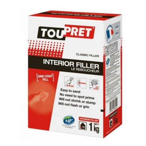 Toupret Interior Filler Le Reboucheur 1kg