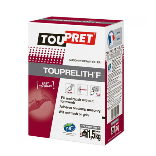 Toupret TOUPRELITH F Masonry Repair Filler 1.5kg