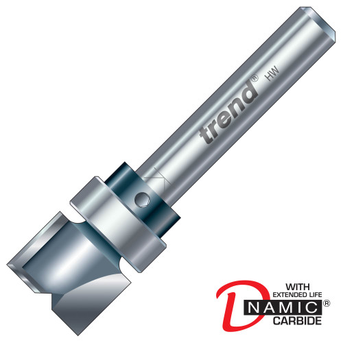 Trend Guided Profiler 25mm Cut - 1/4'' Shank, 15.9mm Dia