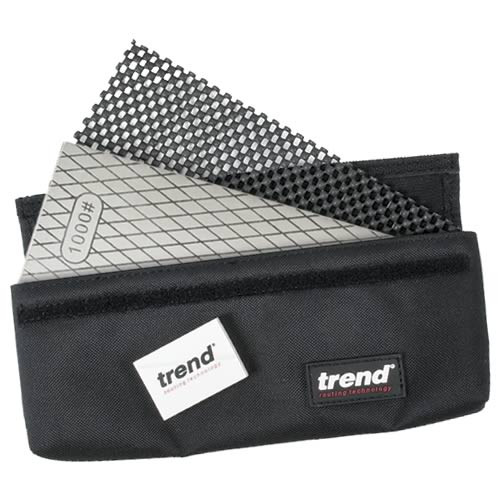Trend 8'' x 3'' Classic Double Sided Diamond Stone - Fine/Coarse