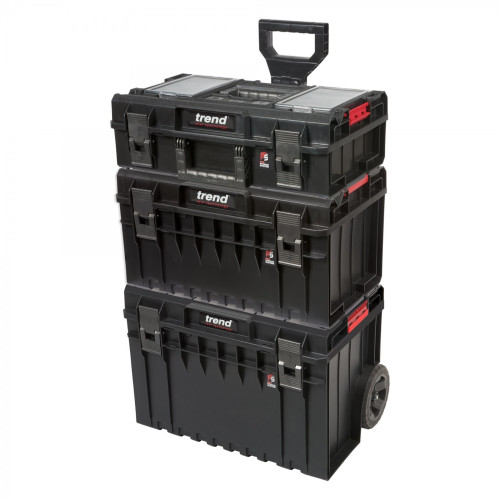 Trend MS/P/SET3C Pro Modular Storage 3 Piece Cart Set