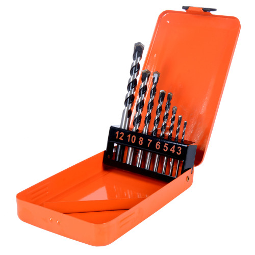 Vaunt Multi-Purpose Drill Bit Set - 8 Piece