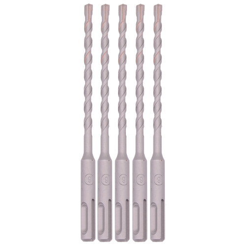 Vaunt SDS+ Endurance Cross Tip Drill Bit 6mm x 160mm - Pack of 5