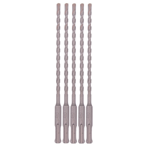 Vaunt SDS+ Endurance Cross Tip Drill Bit 6mm x 210mm - Pack of 5