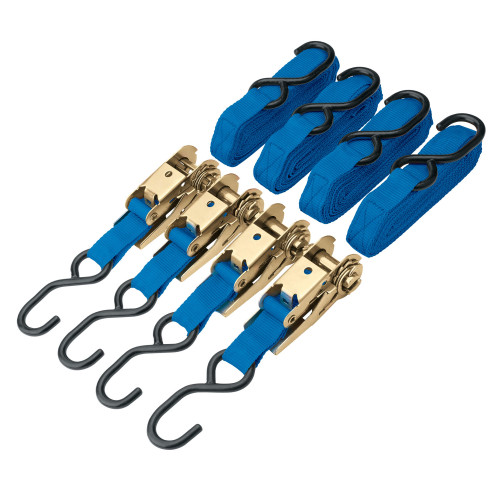 Draper 4.5m Ratchet Tie Down Strap - Pack of 4