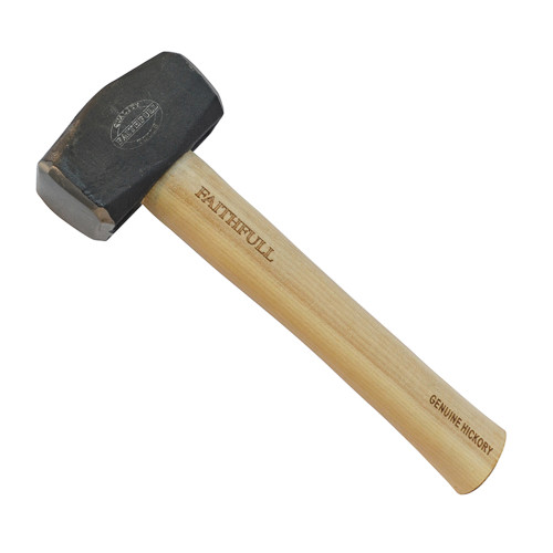 Faithfull Club Hammer Contractors Hickory Handle 1.13kg (2.1/2lb)