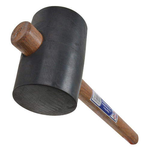 Faithfull Rubber Mallet - Black 40oz/1.1kg