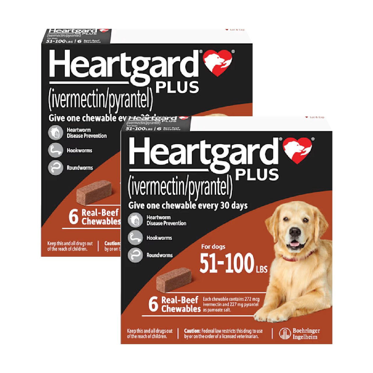 Heartgard Plus Advantage Multi To Treat Heartworm Heartgard Plus