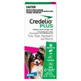 Credelio PLUS for Dogs 6.1-12 lbs (2.5-5 kg) - Pink 6 Tablets