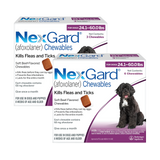 Nexgard Chews for Dogs 24.1-60 lbs (10.1-25 kg) - Purple 9 Chews