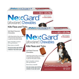 Nexgard Chews for Dogs 60.1-121 lbs (25.1-50 kg) - Red 9 Chews
