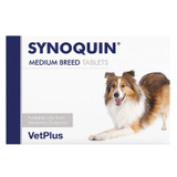 Image of VetPlus Synoquin Joint Support Tablets for Medium Breed Dogs: Advanced joint care supplement for medium-sized dogs