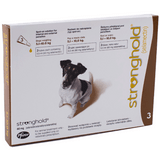 Stronghold for Dogs 10.1-20 lbs (5.1-10 kg) - Brown 3 Doses