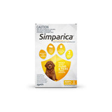 Simparica Chews for Dogs 2.8-5.5 lbs (1.3-2.5 kg) - Yellow 3 Chews