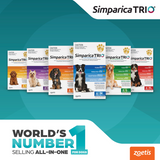 Simparica TRIO Chews for Dogs 22-44 lbs (10.1-20 kg) - Blue 6 Chews