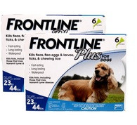 Frontline Plus for Dogs 2344 lbs (10.120 kg) Blue 12 Doses