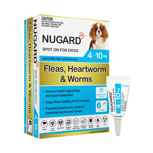 Nugard for Small Dogs 8.8–22 lbs (4–10kg) Aqua - 6 Doses