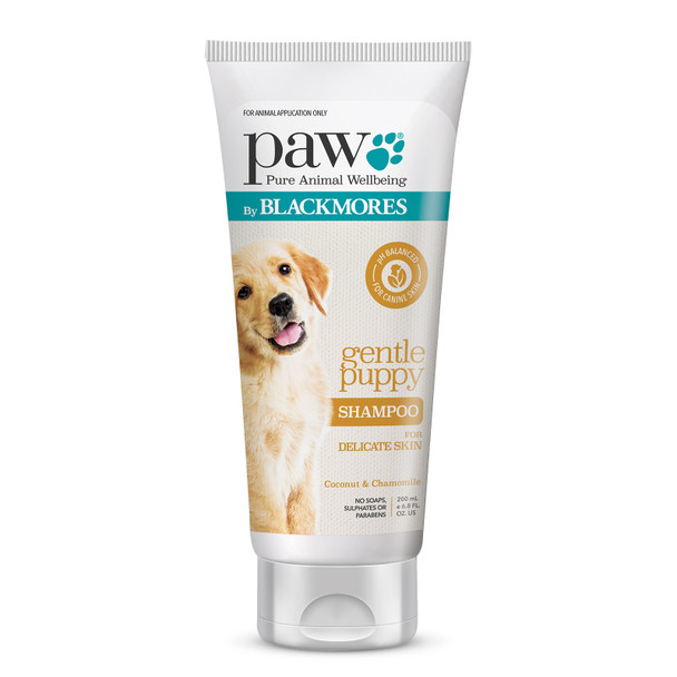 PAW by Blackmores Puppy Shampoo 200mL (6.76 fl oz) Naturally Gentle
