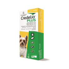 Credelio PLUS for Dogs 4.4-6 lbs (1.4-2.8 kg) - Yellow 6 Tablets