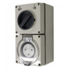 20 Amp 3  Pin Switched Socket Outlet  ROUND Pin