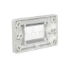 Brush Wall Plate In-Wall Cable Management for AV