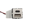 USB Charger Mechanism for Clipsal Iconic Dual USB A & C 3A Fast Charge PD20W
