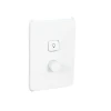 2 GANG COMPLETE DIMMER SWITCH & LIGHT DOLLY 400W for Clipsal ICONIC