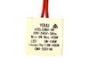 2 GANG COMPLETE DIMMER SWITCH & LIGHT DOLLY 400W for Clipsal ICONIC