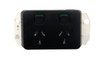 BLACK 10 Amp Iconic Power Point GPO