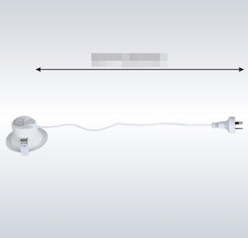 10W Tri-Colour Dimmable LED Downlight Kit 90mm Cutout