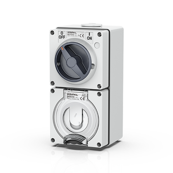 10 Amp 4  Pin Switched Socket Outlet  