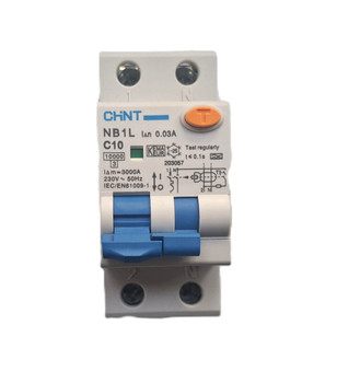 2 Pole RCBO 6Ka Safety Switch Circuit Breaker 1 Pole +N Type A CHINT