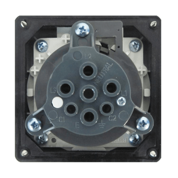 20 Amp 4 Pin 3 phase Surface Socket Outlet  IP66